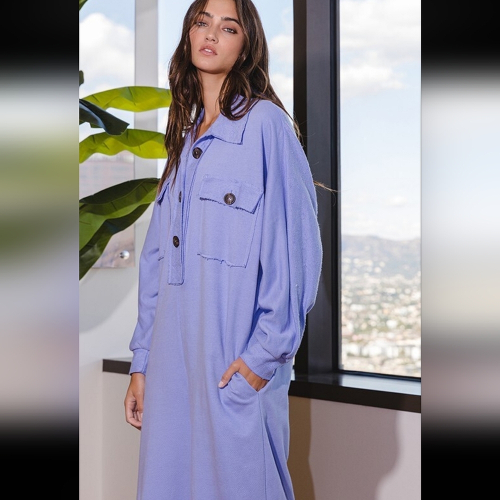 BUCKETLIST Lavender Jumpsuit NWT - Picture 6 of 15